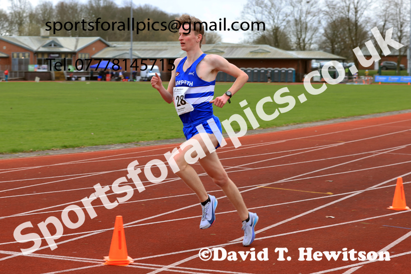 Senior Mens 12 Stage Road Relay, 2026 Northern Mens 12 and Womens 6 Stage Road Relays and Young Athletes 5k, Sheepmount Stadium, Carlisle. Photo: David T. Hewitson/Sports for All Pics